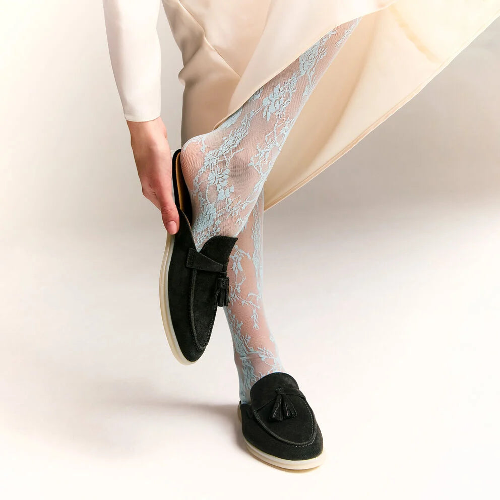 Lady Black Yacht Slipper