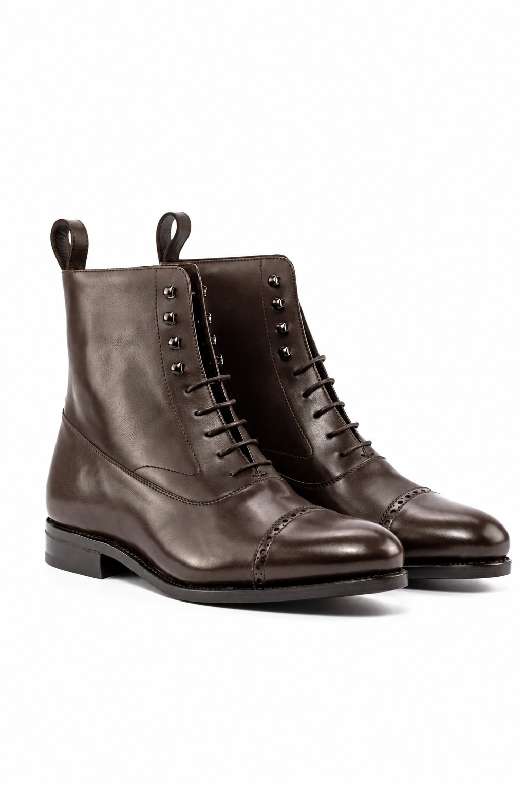 Brown Balmoral Boot Brown Sole