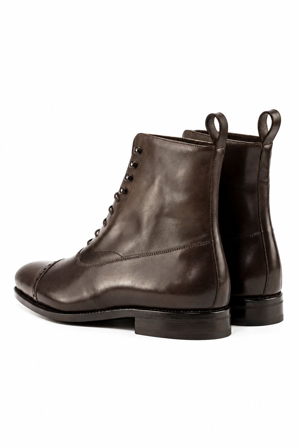 Brown Balmoral Boot Brown Sole