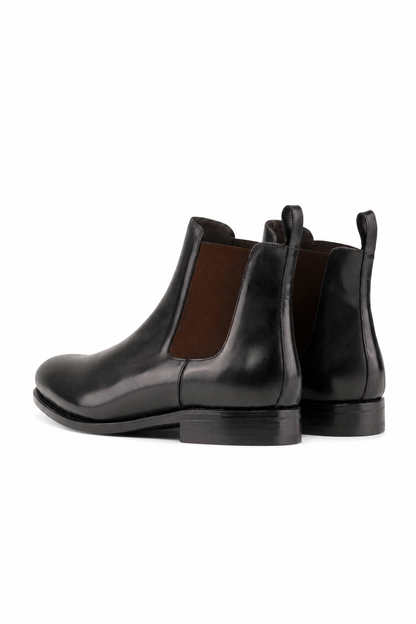 Black Chelsea Boot Black Sole