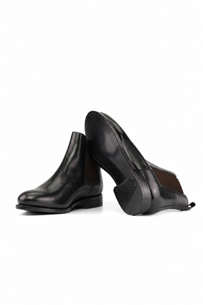 Black Chelsea Boot Black Sole