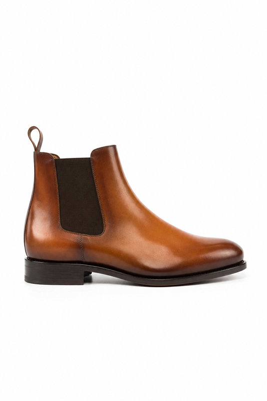 Cognac Chelsea Boot