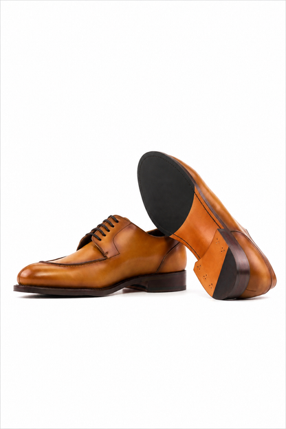 Orange Derby Split Toe