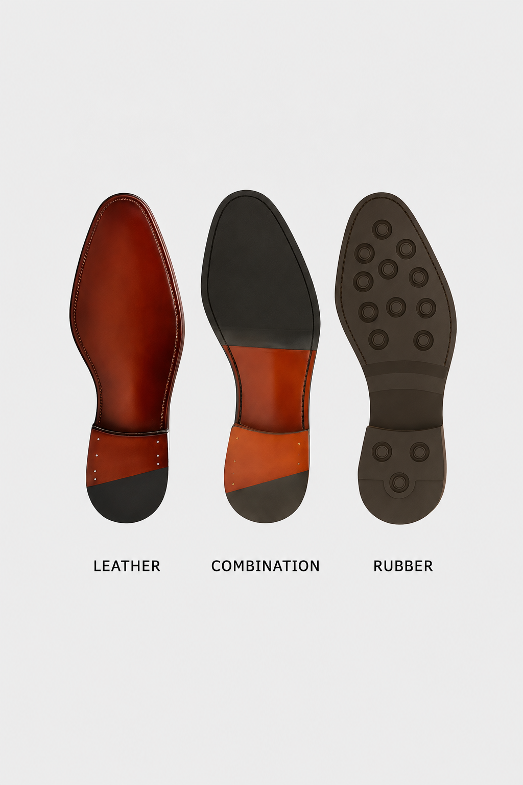 Black Derby Mixed Sole