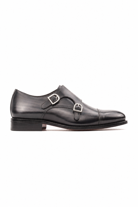 Grey Patina Double Monk