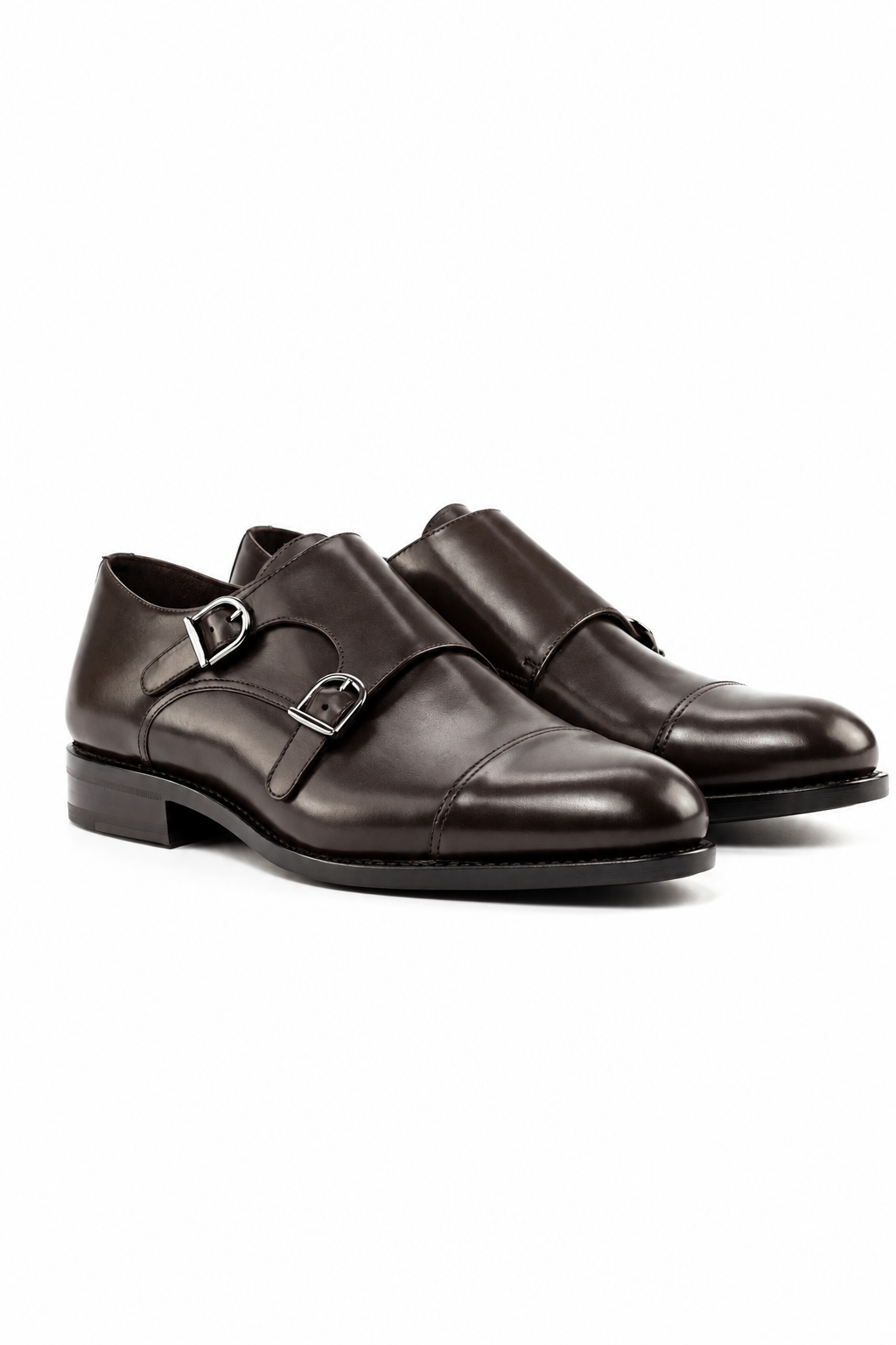 Dark Brown Double Monk