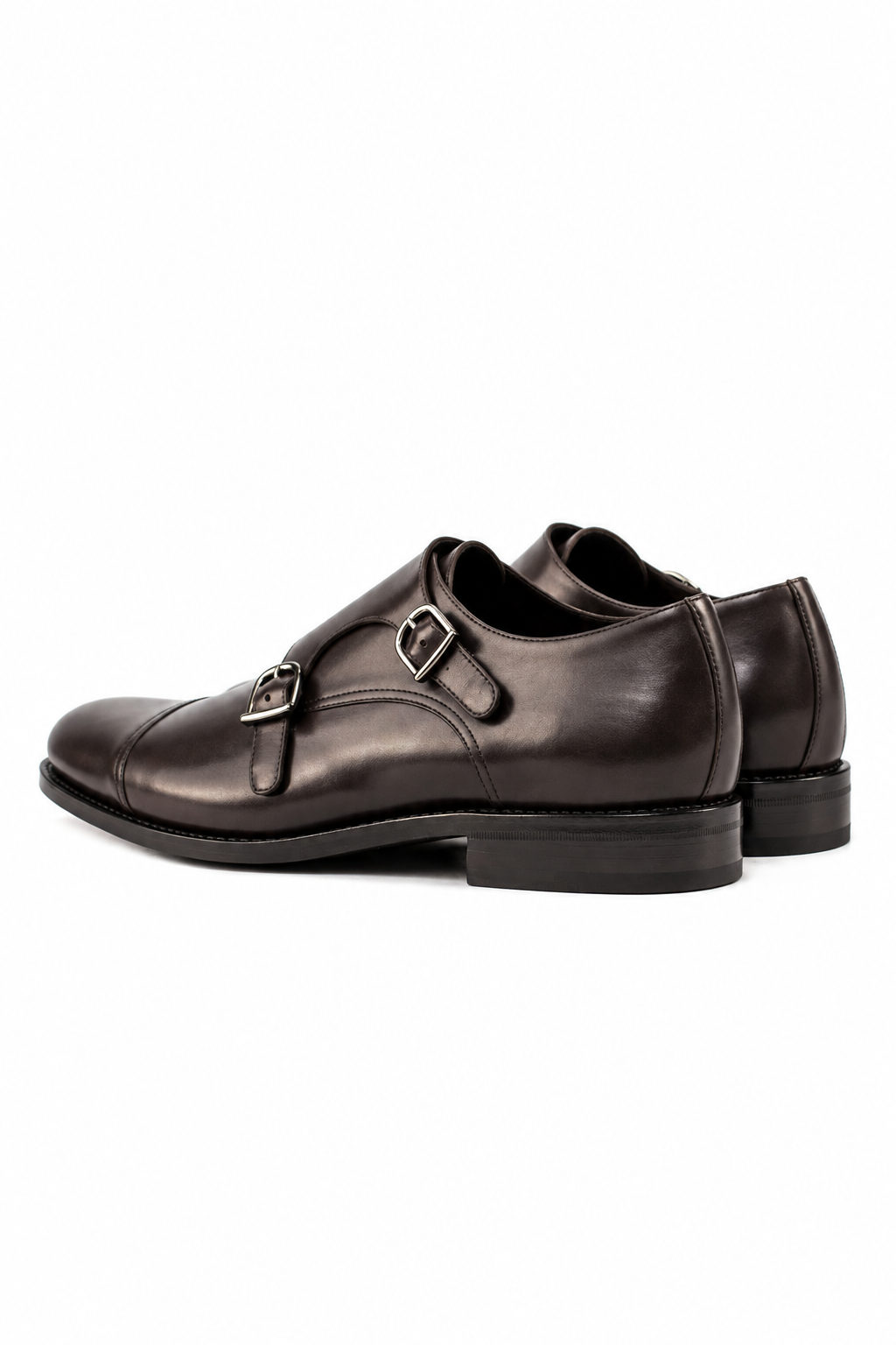 Dark Brown Double Monk