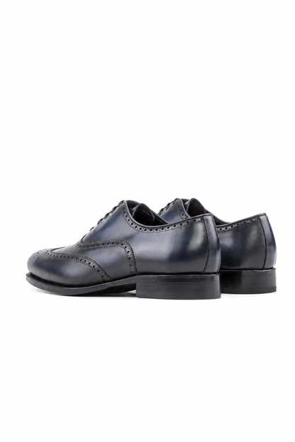 Black Blue Full Brogue