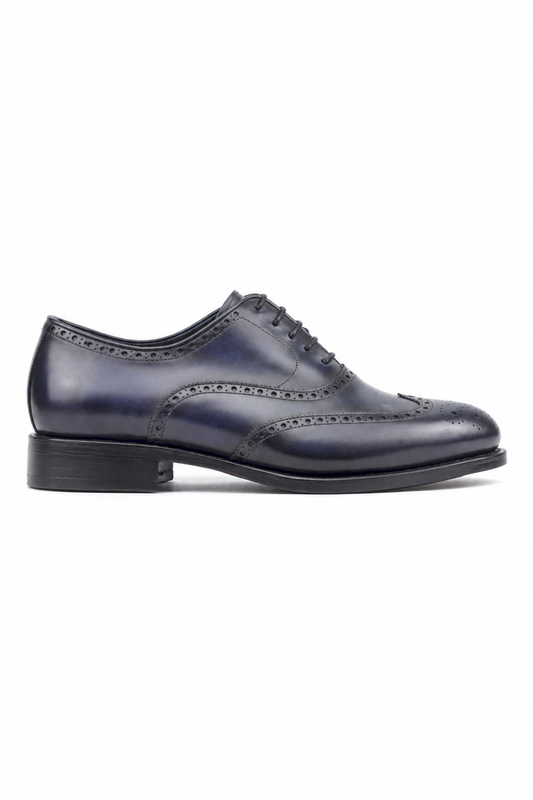 Black Blue Full Brogue