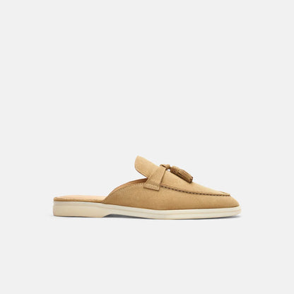 Lady Beige Yacht Slipper