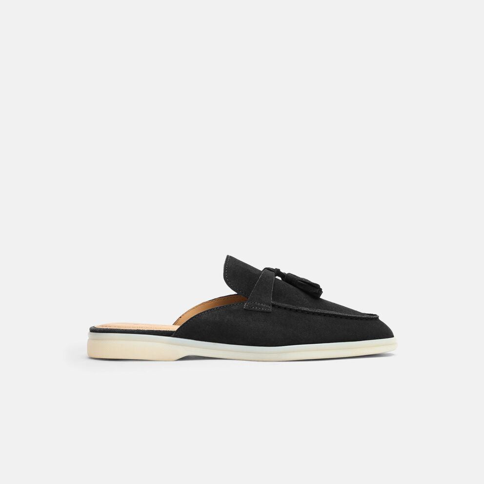 Lady Black Yacht Slipper
