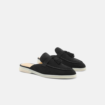 Lady Black Yacht Slipper