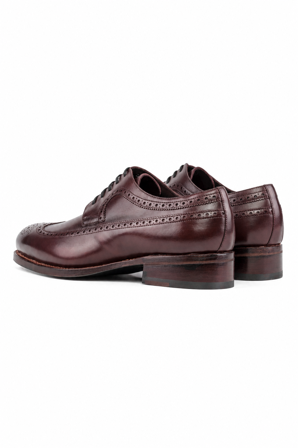 Espresso Patina Longwing Blucher