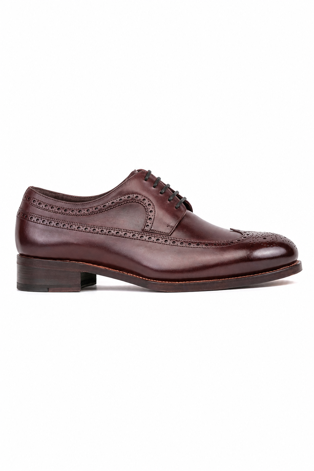 Espresso Patina Longwing Blucher