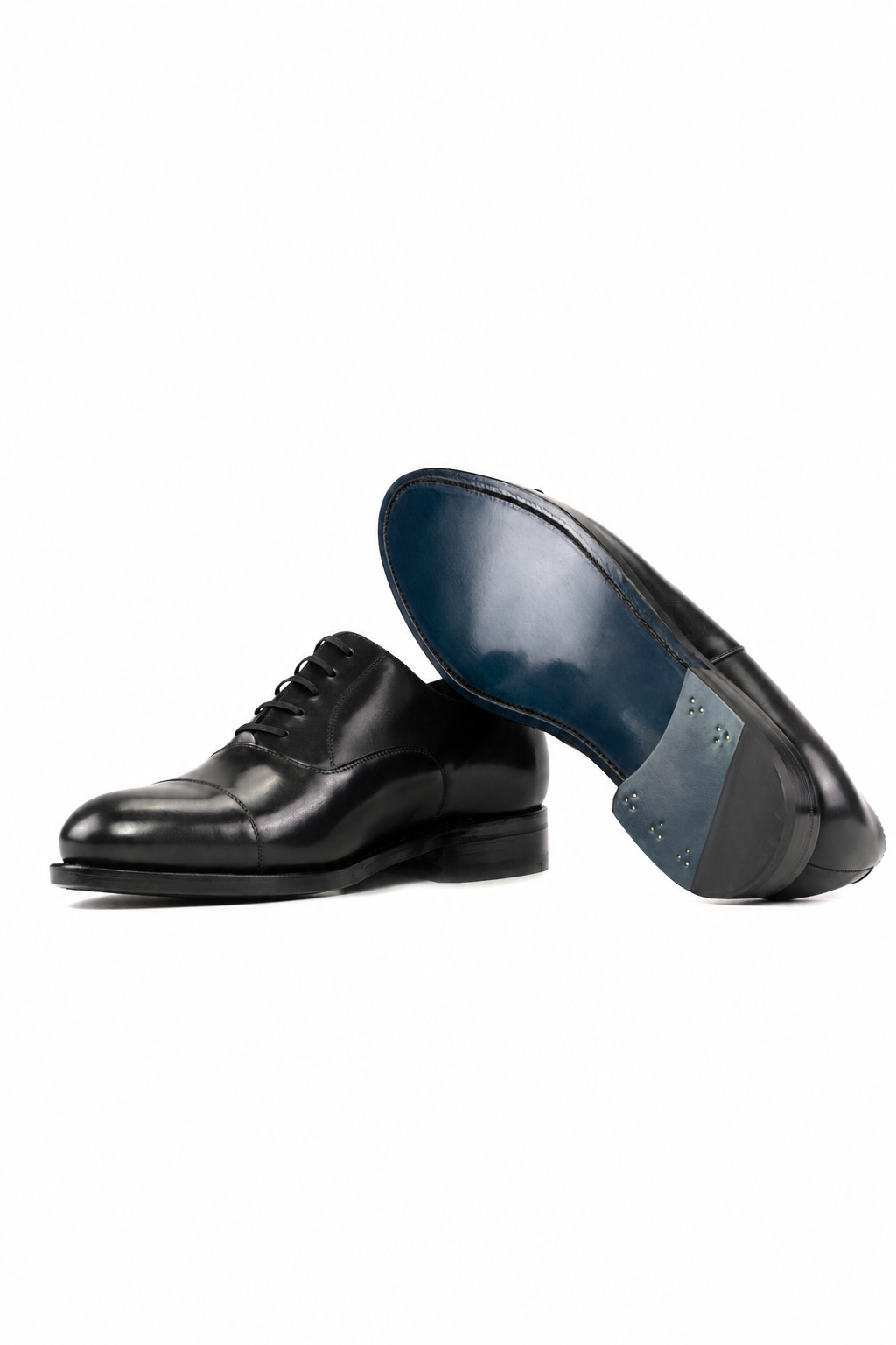 Black Oxford Turquoise Sole