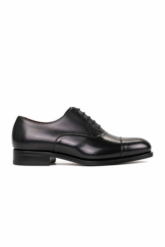Black Oxford Turquoise Sole