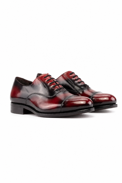 Burgundy Patina Oxford Cap Toe
