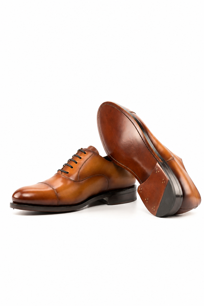 Tan Oxford Cap Toe