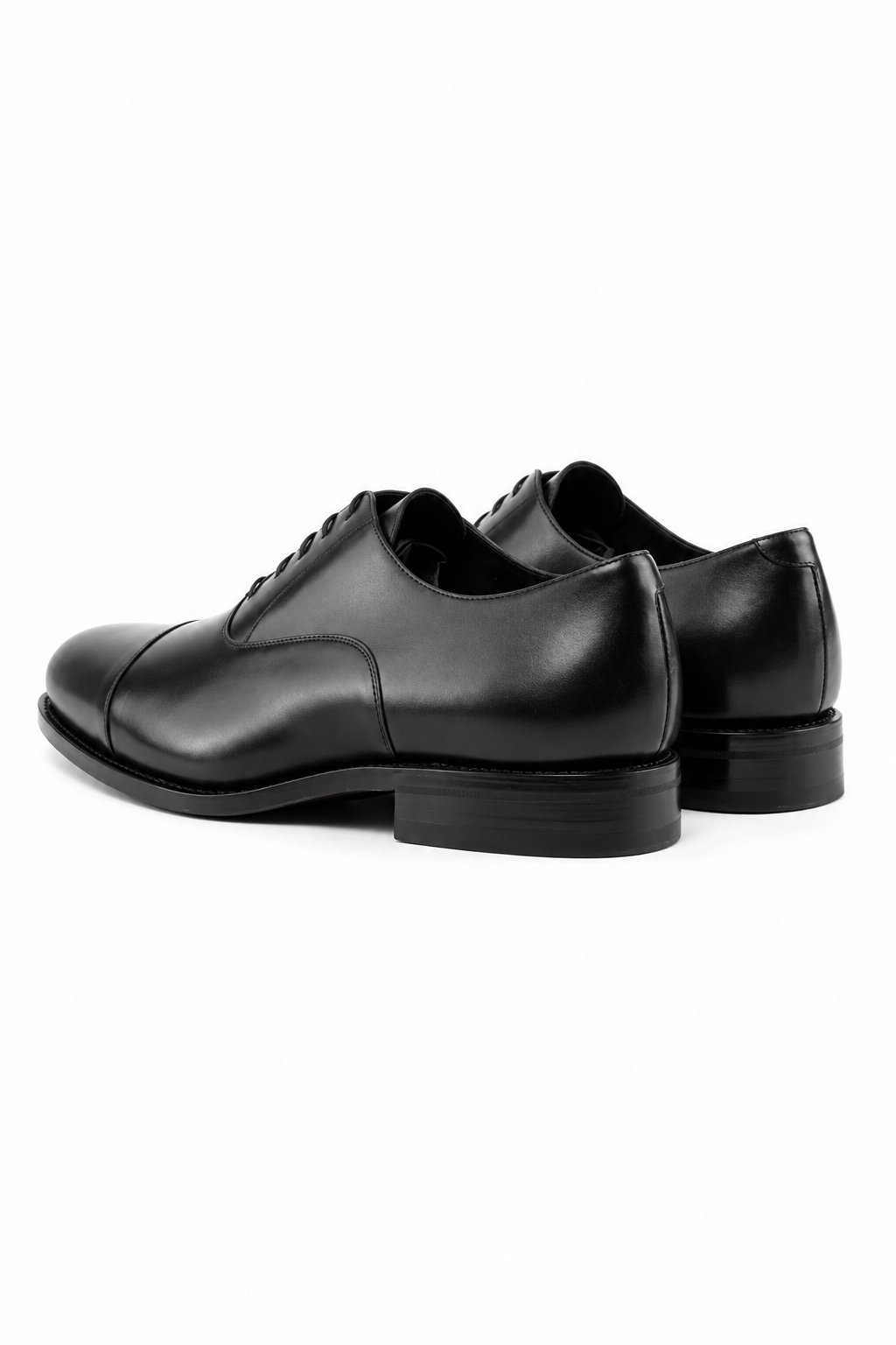 Black Oxford Cap Toe